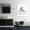 Stupell Industries Antique Tub with Cow Canvas Wall Art Design by Victoria Borges